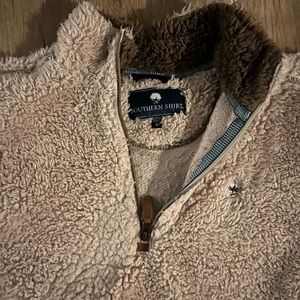 Sherpa half zip-up